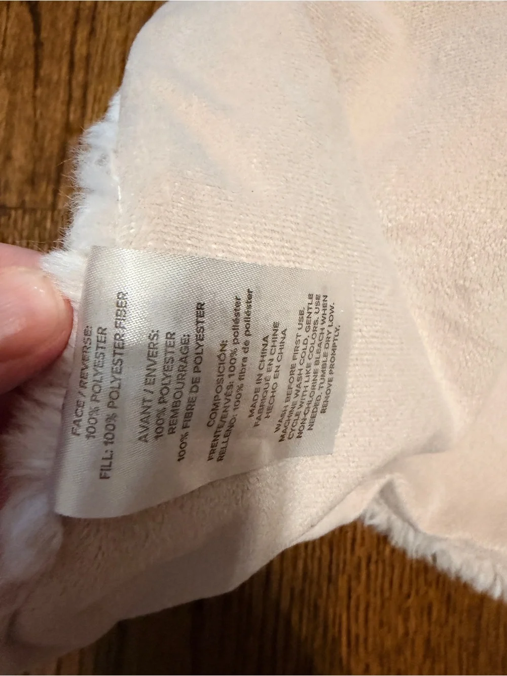 UGG Plush Lamb Lovey Security Blanket Cream 14” Baby Nursery